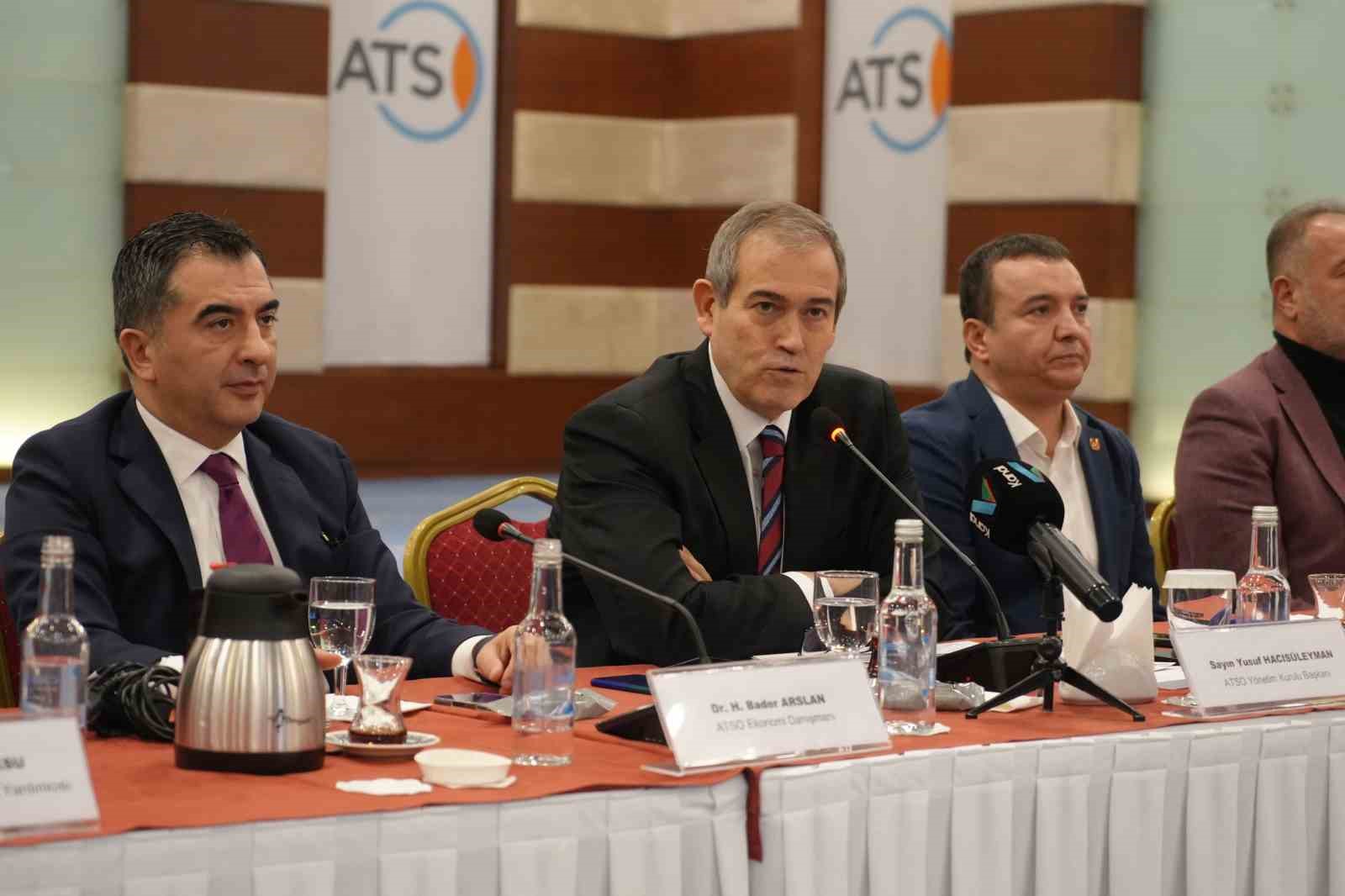 ATSO Başkanı Hacısüleyman: "Antalya’da hem kendimiz hem de misafir ettiğimiz insanların güvenle uyuması gerekiyor"
