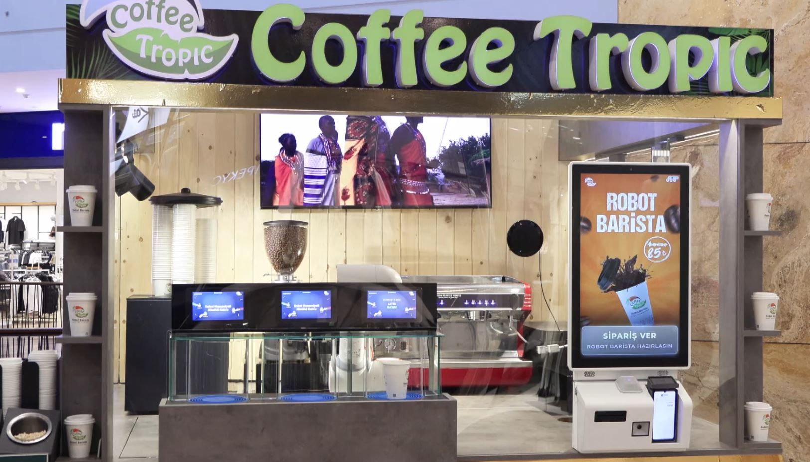 Kahve sektöründe yapay zeka destekli Robotik Barista sistemi.