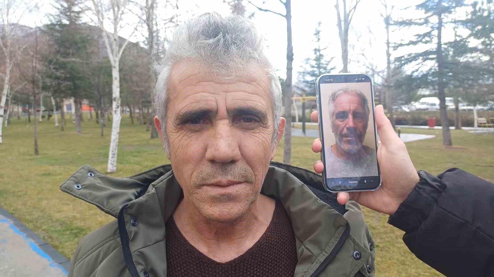 Kayseri’de Epstein’e benzeyen adam isyan etti
