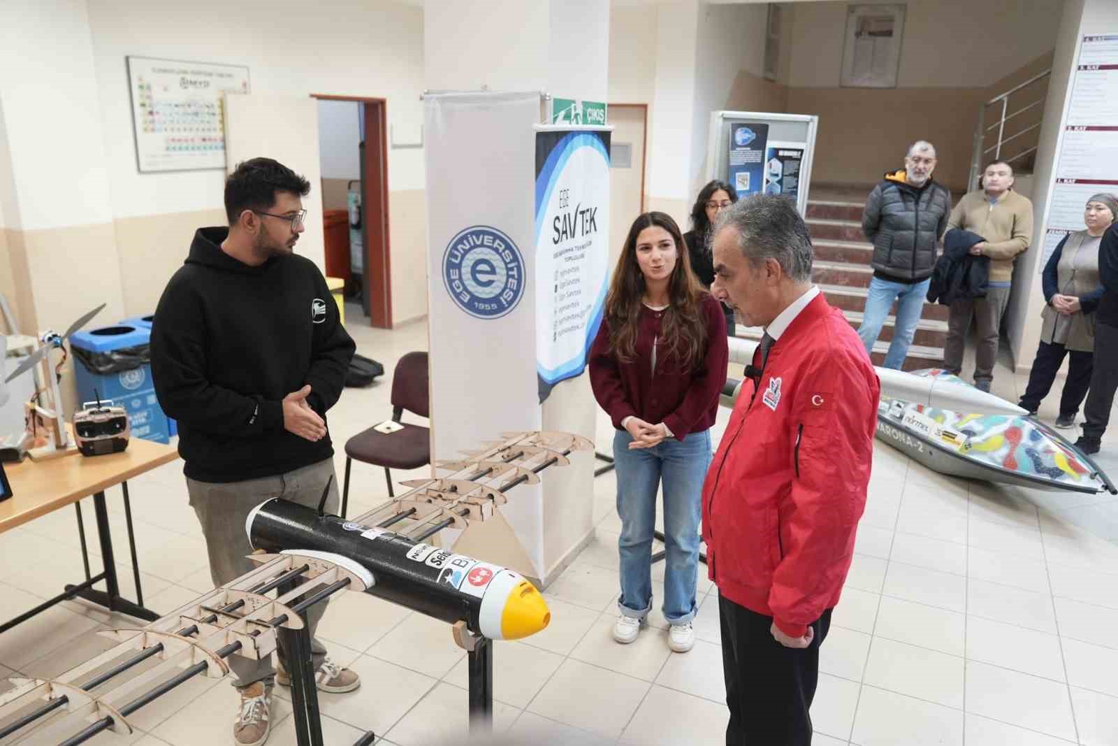 Egeli gençler, TEKNOFEST hazırlıklarını sürdürüyor
