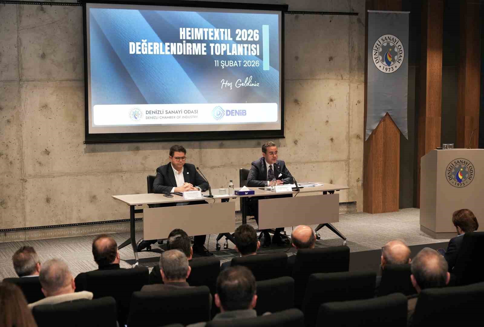 Heimtextil 2026 değerlendirme toplantısı DSO ev sahipliğinde gerçekleştirildi
