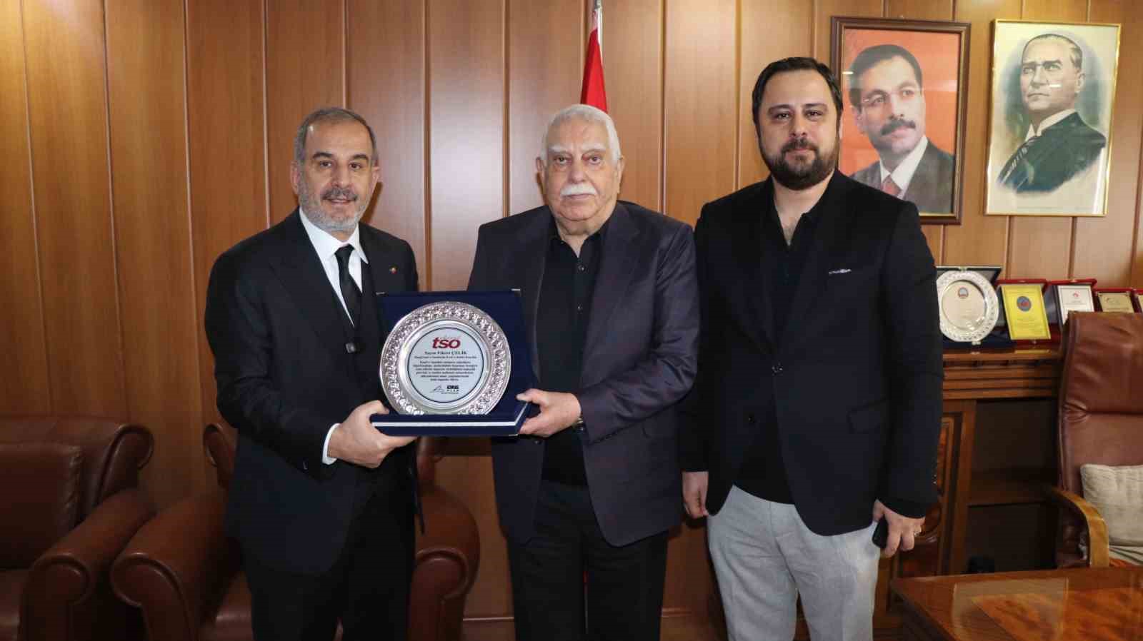 Başkan Alan’dan ekonomiye güç veren isimlere vefa
