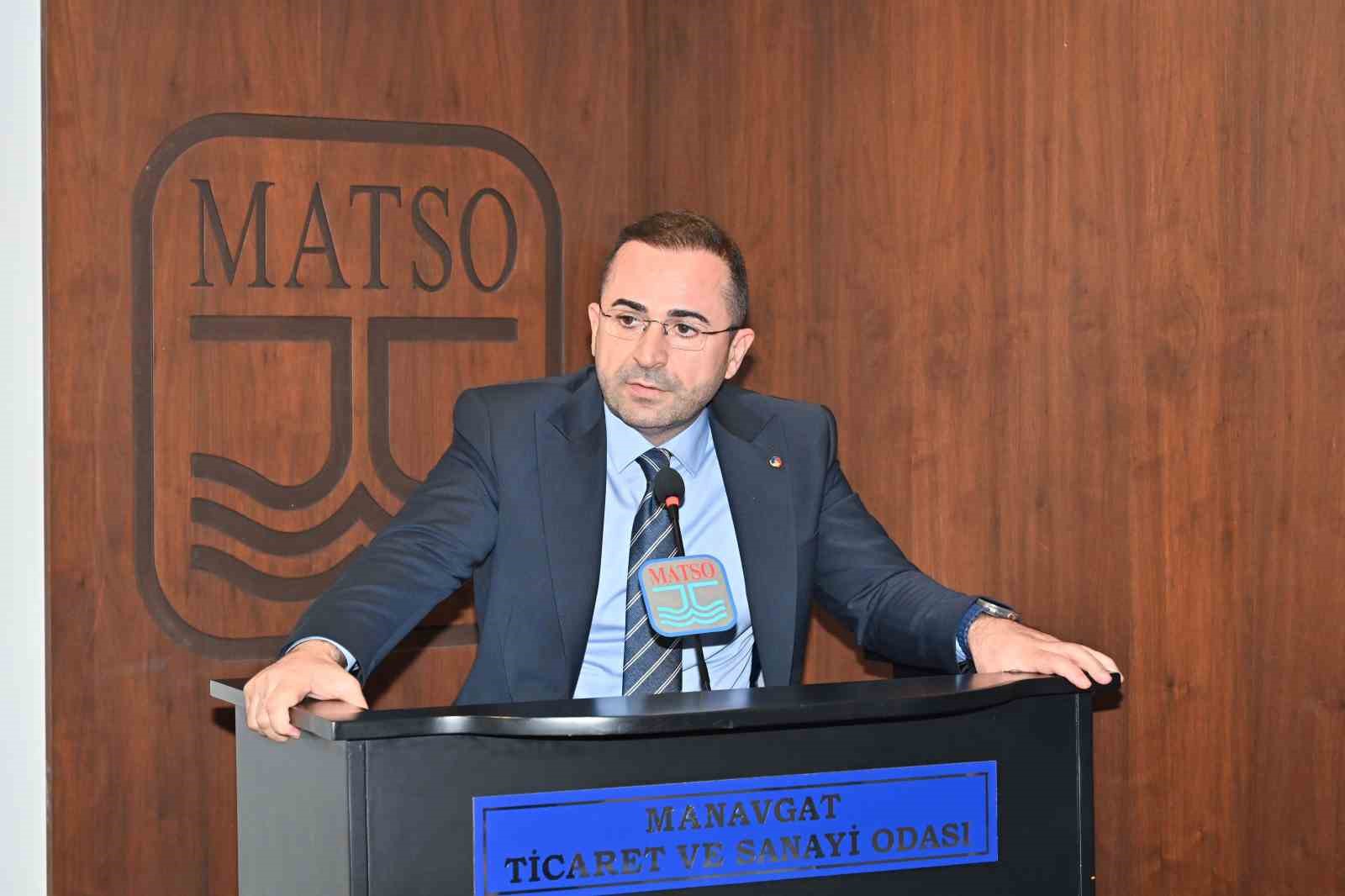 MATSO Başkanı Güngör: "Manavgat’ın ekonomik potansiyelini daha ileri taşıyacağız"
