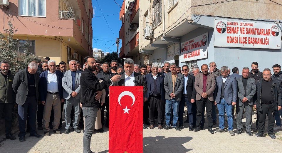 Ceylanpınar’da gümrük kapısı nöbeti
