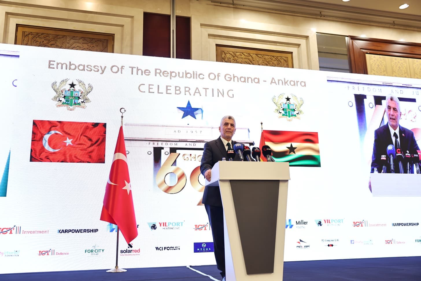 Bakan Bolat: "Türkiye ile Gana arasında ticaret hacmi geçen yıl 844 milyon dolara yükseldi"
