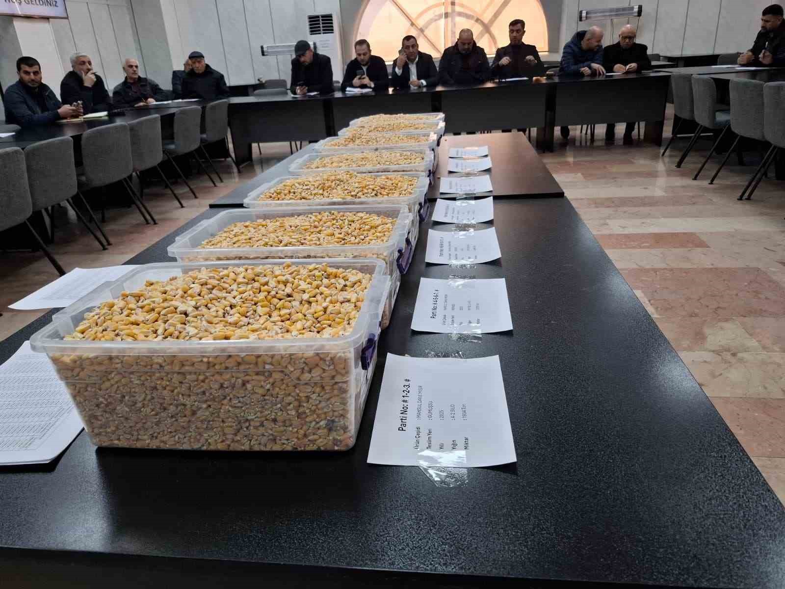 TİGEM’in 13,5 bin tonluk mısır satışı GTB’de gerçekleşti
