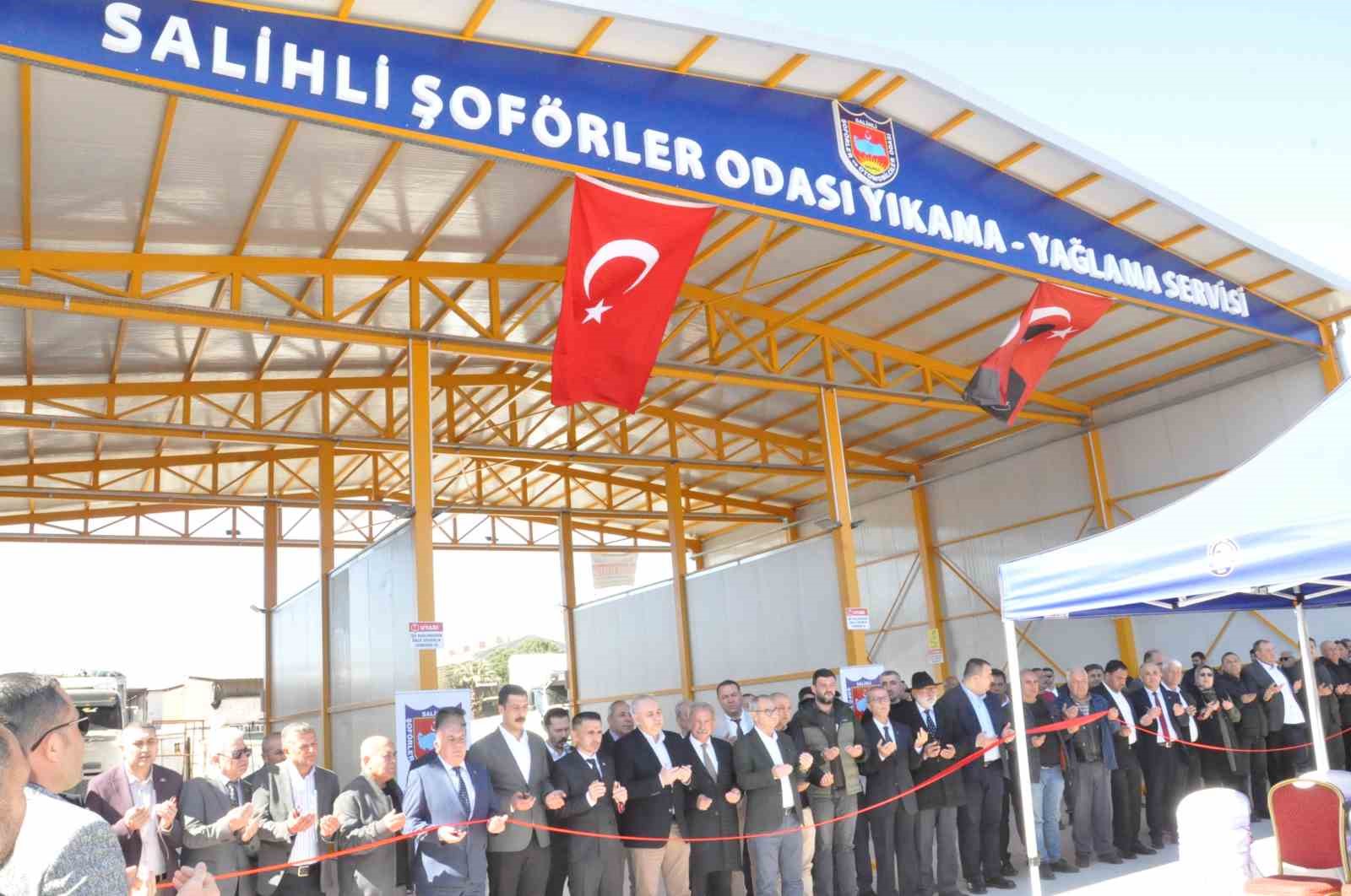 Şoförler ve Otomobilciler Odası’ndan Salihli’ye örnek tesis
