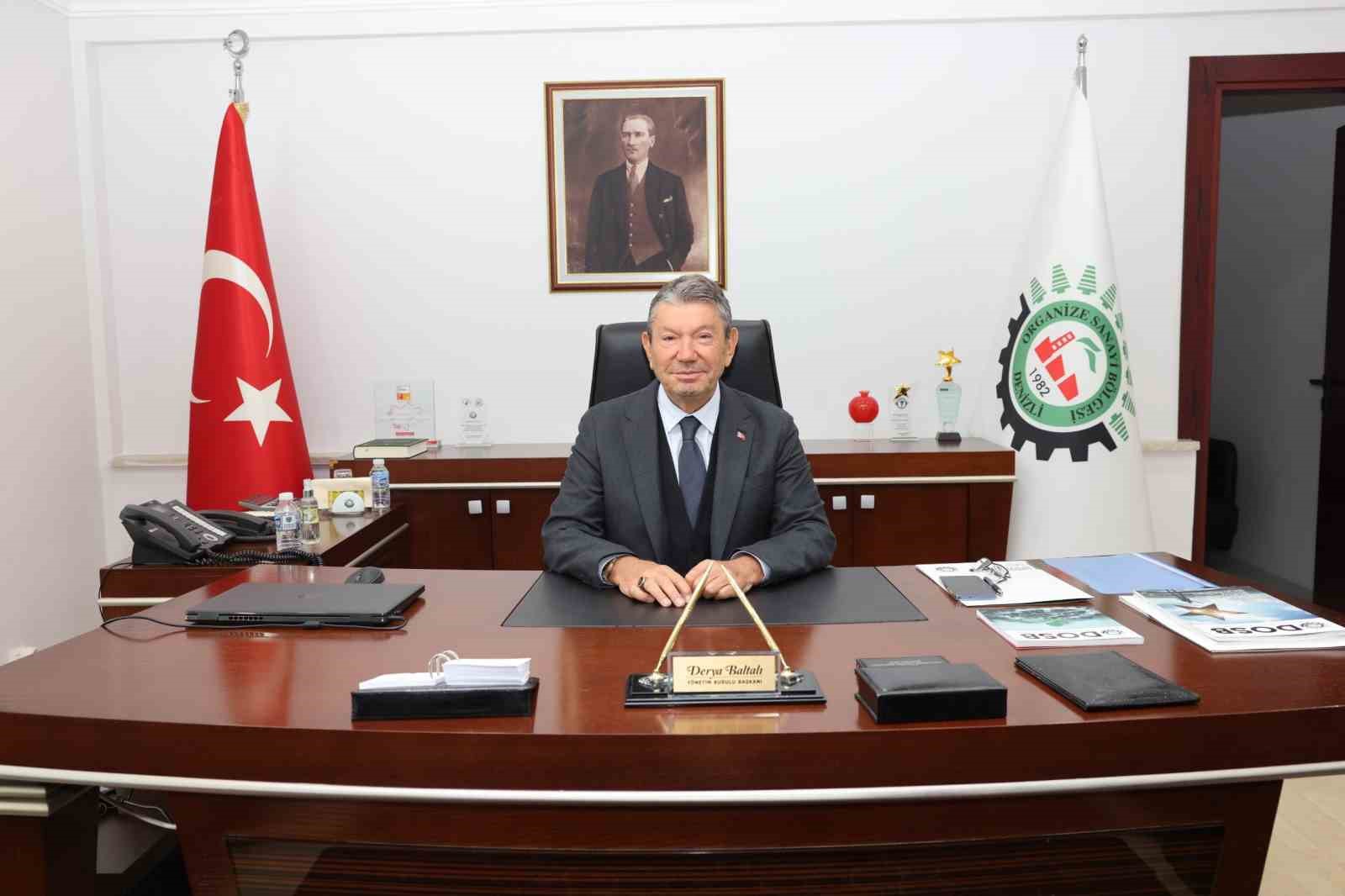 Denizli OSB Başkanı Baltalı ; "Denizli OSB ile ilgili büyük hayallerimiz var"
