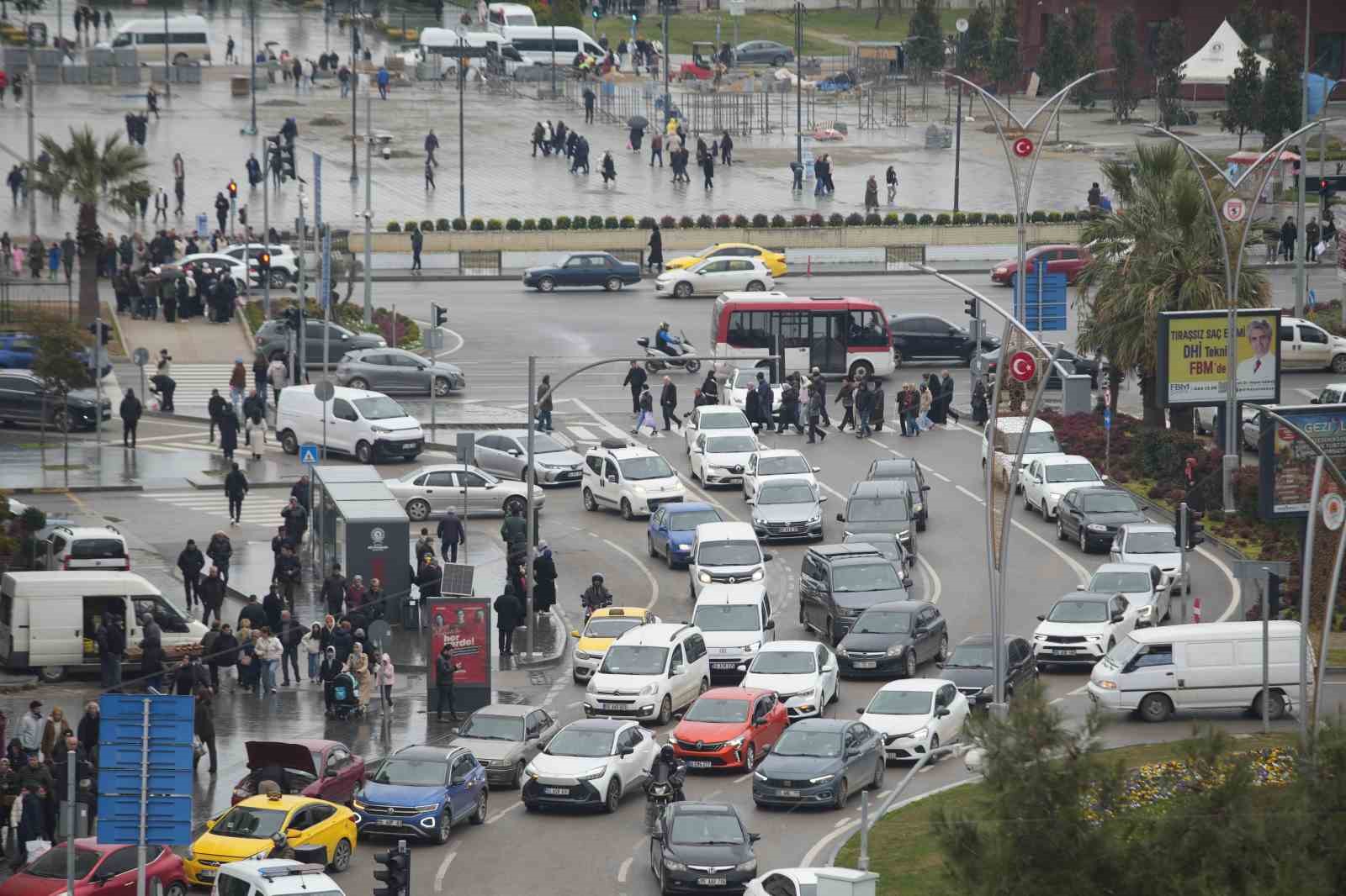 Samsun’da motorlu kara taşıtı sayısı 541 bini aştı
