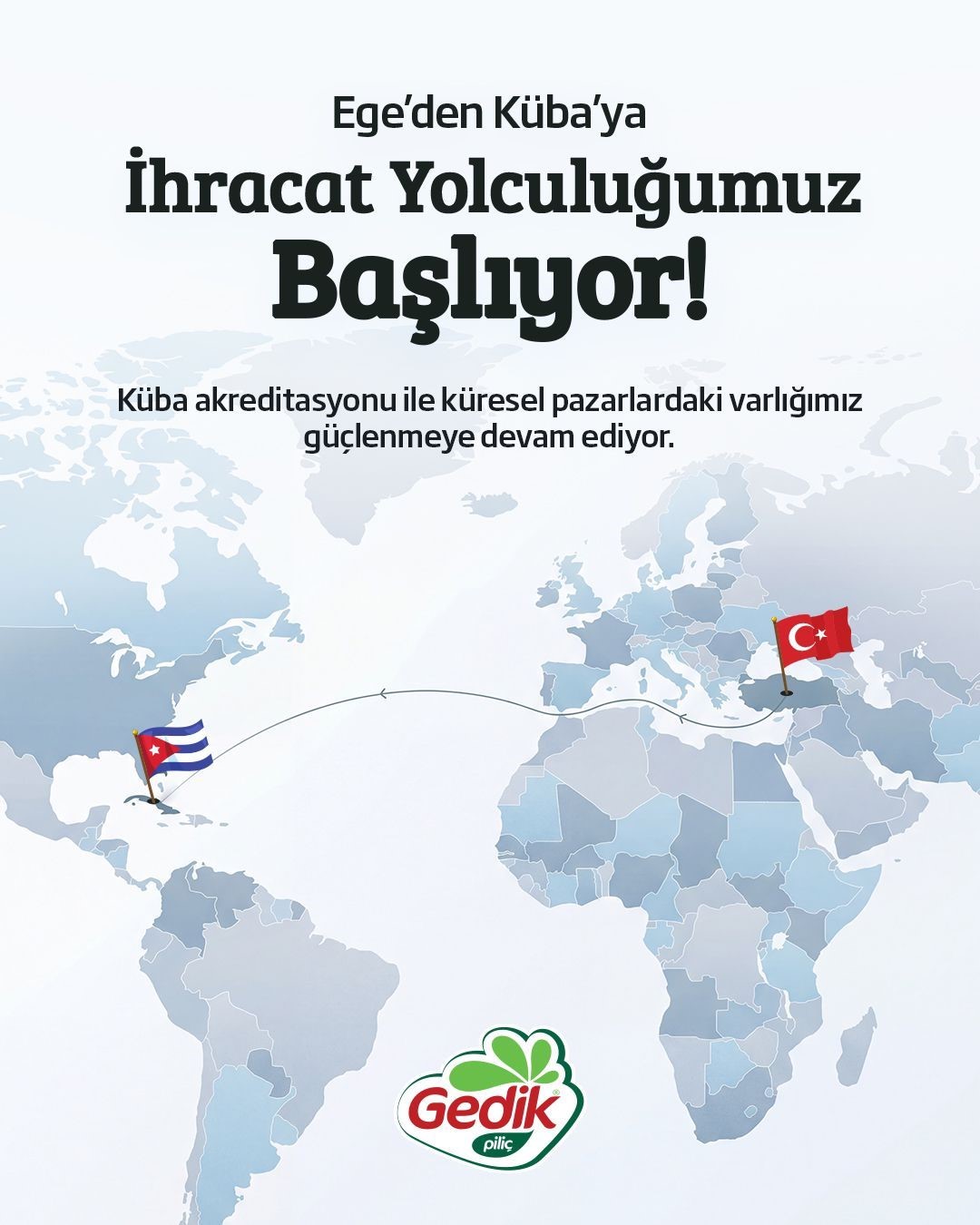 Gedik Piliç ürünlerinin Küba’ya ihracatını mümkün kılan akreditasyon onaylandı
