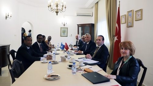 Bakan Bolat, Somali Ticaret ve Sanayi Bakanı Hassan ile görüştü
