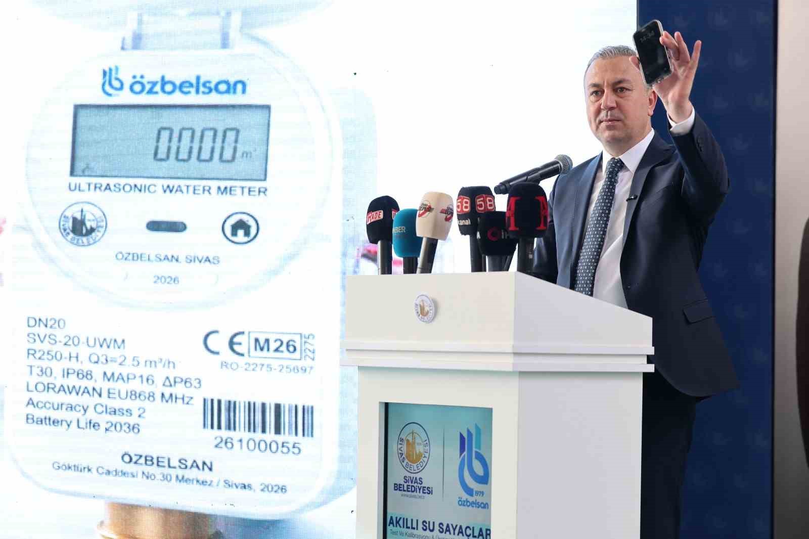Yerli ve milli imkanlarla üretilen akıllı su sayaçları tanıtıldı
