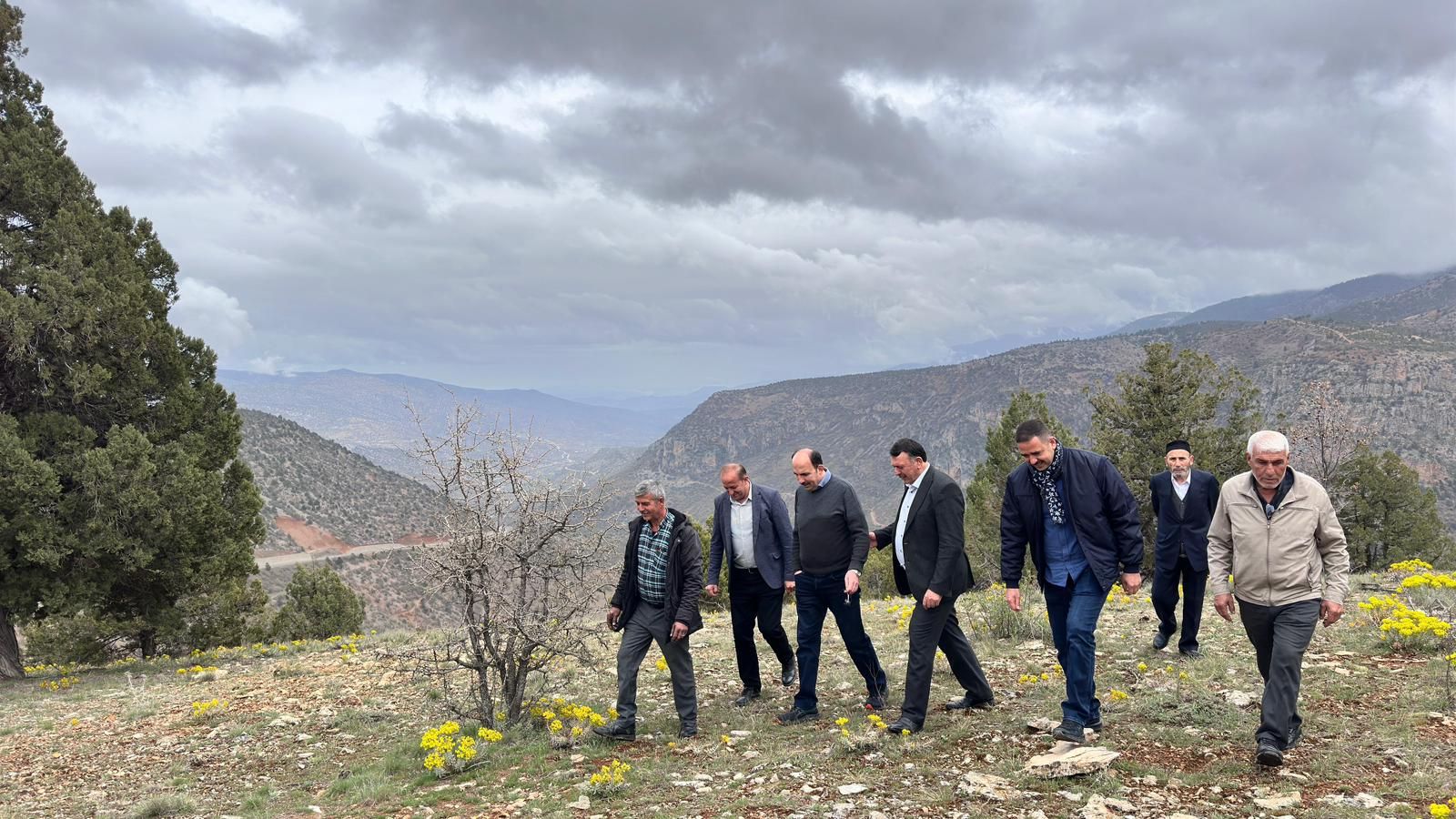 Başkan Altay Yaylalarda ve Barajlarda İncelemeler Yaptı.