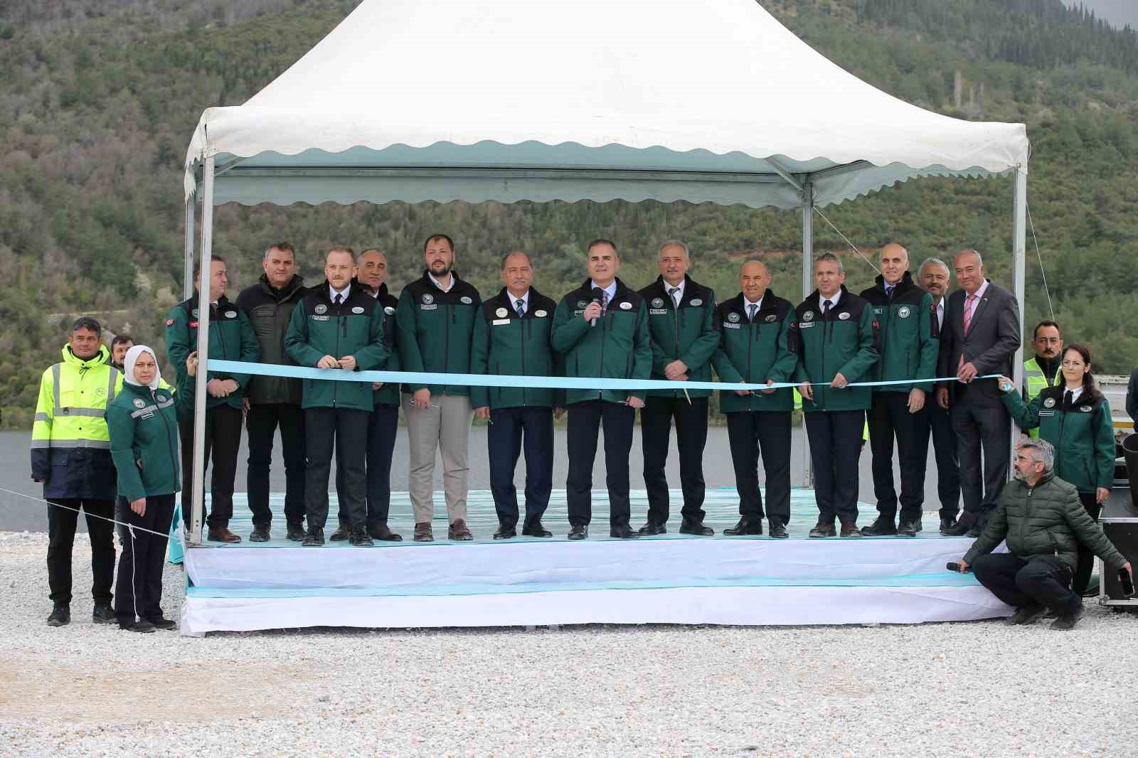 Girme Barajı hizmete alındı
