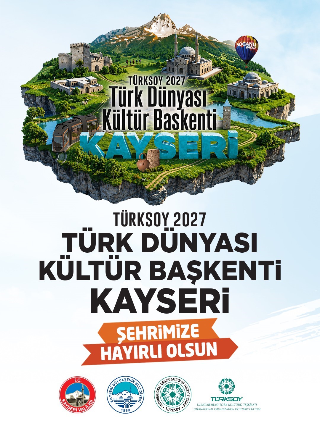 Başkan Büyükkılıç: "Kayseri 2027 Türk Dünyası Kültür Başkenti oldu"
