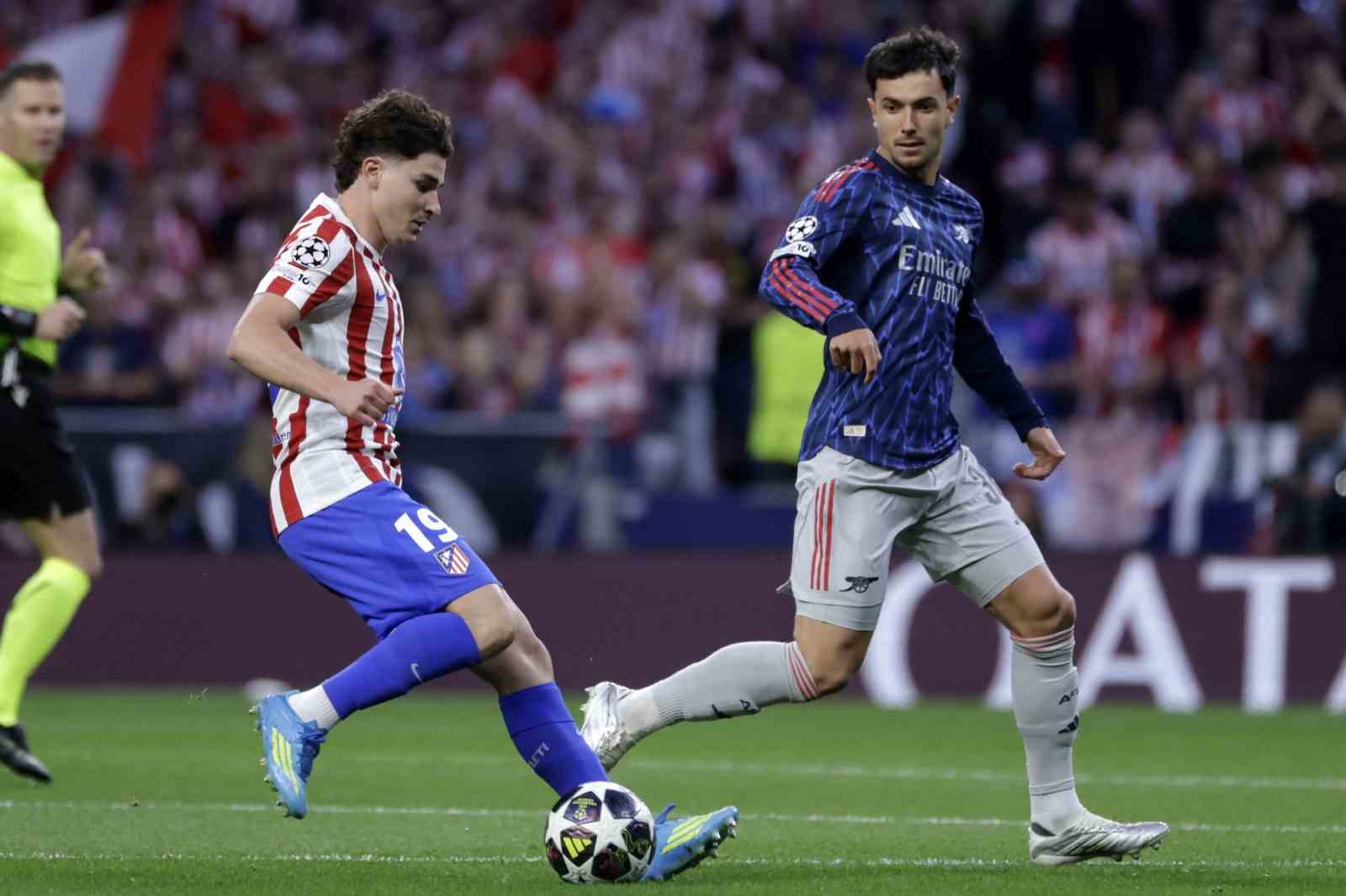 Atletico Madrid - Arsenal maçında kazanan yok
