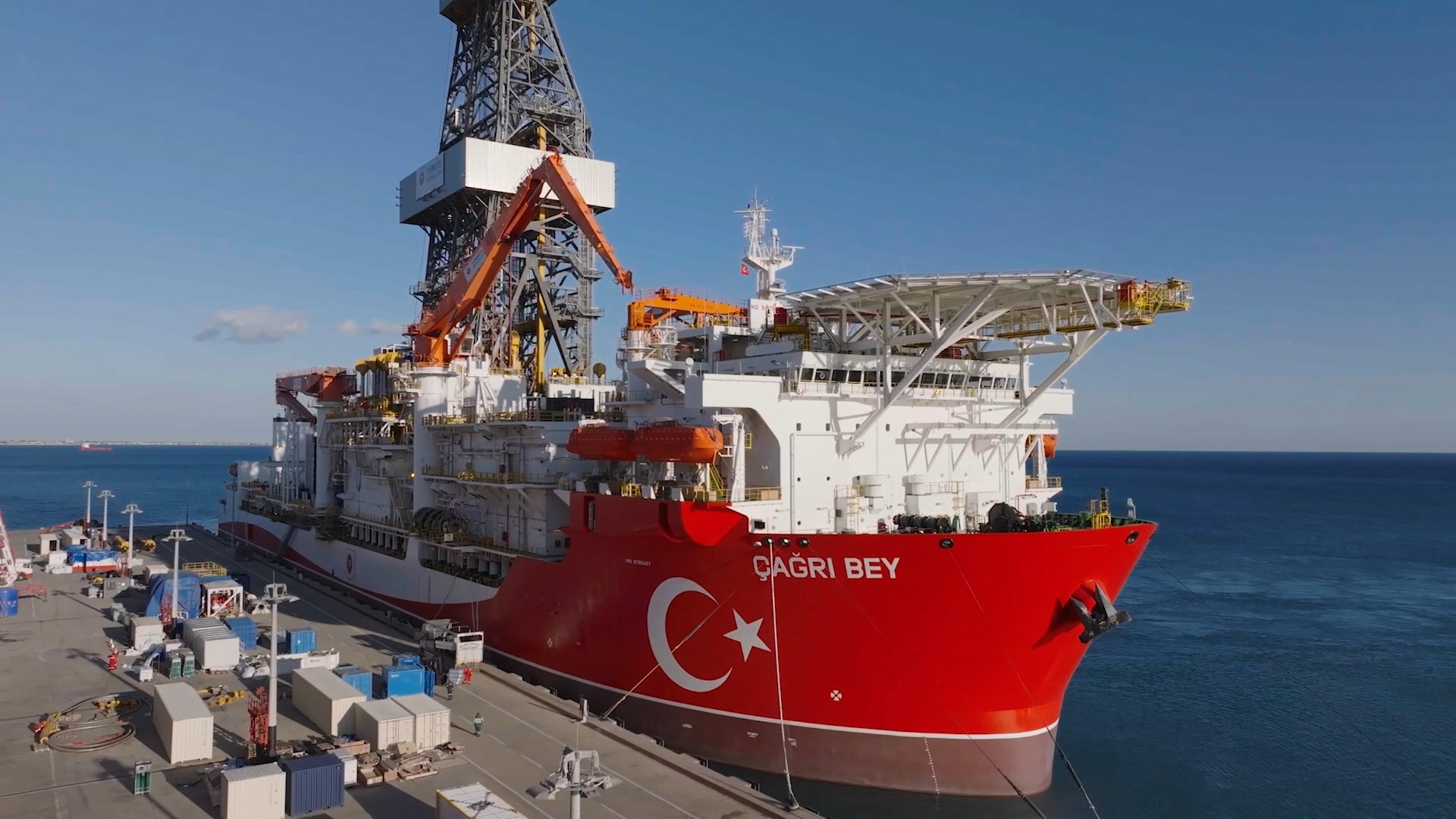 Çağrı Bey sondaj gemisi Somali'ye ulaştı