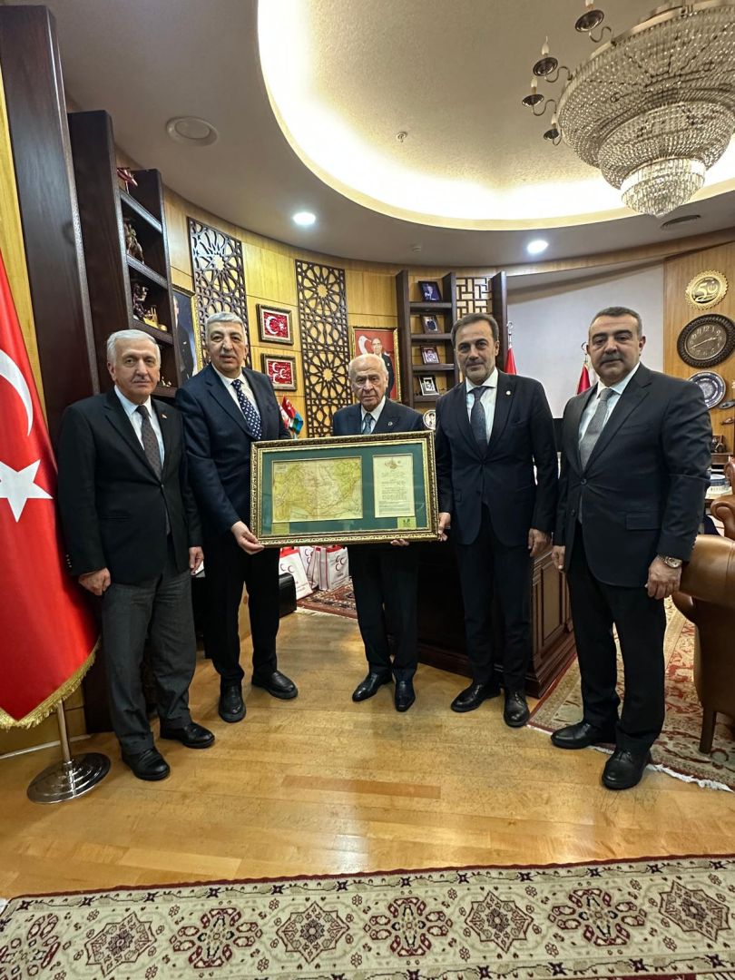Konya İş Dünyası Temsilcilerinden Devlet Bahçeli’ye Ziyaret.