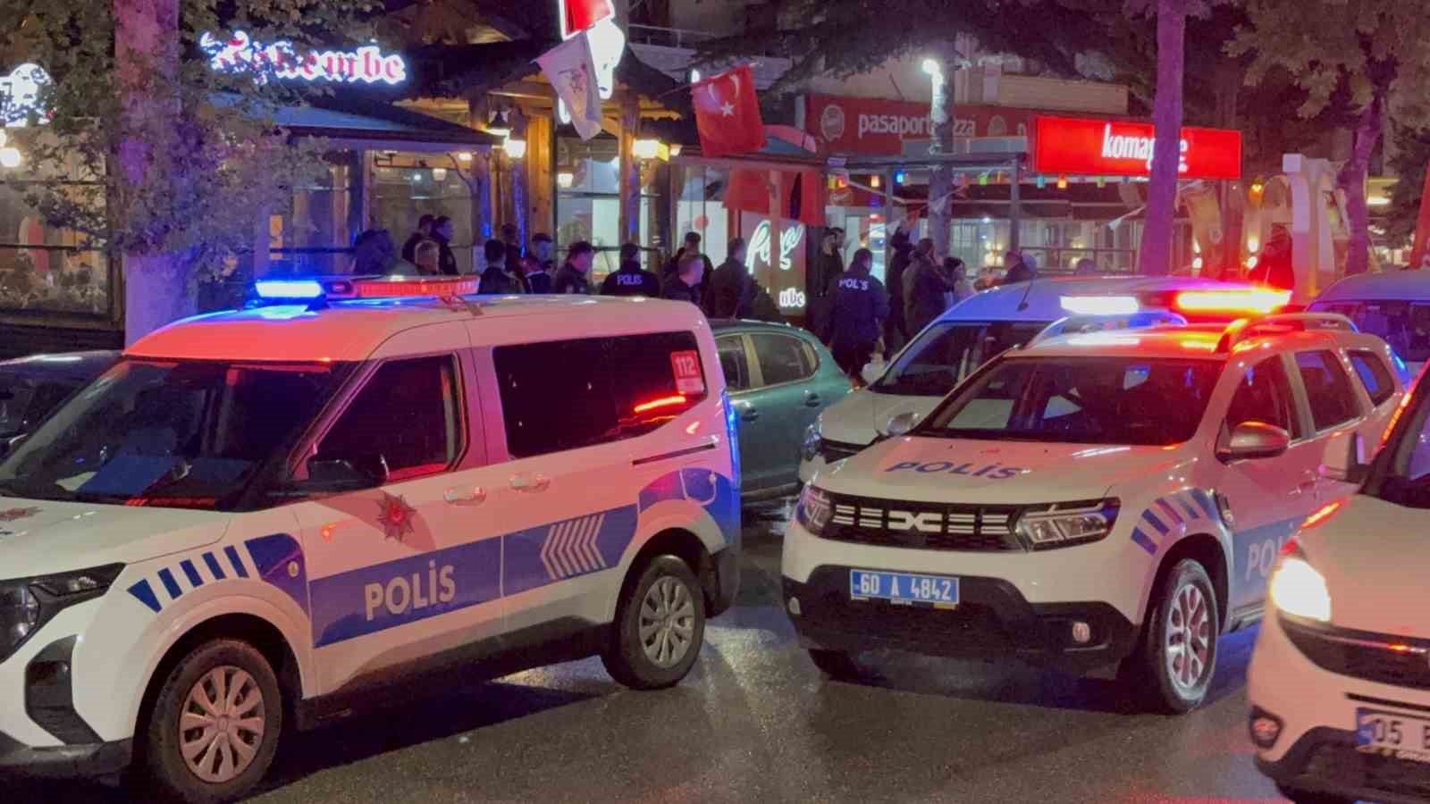 Tokat’ta bıçaklı kavga: 1 yaralı
