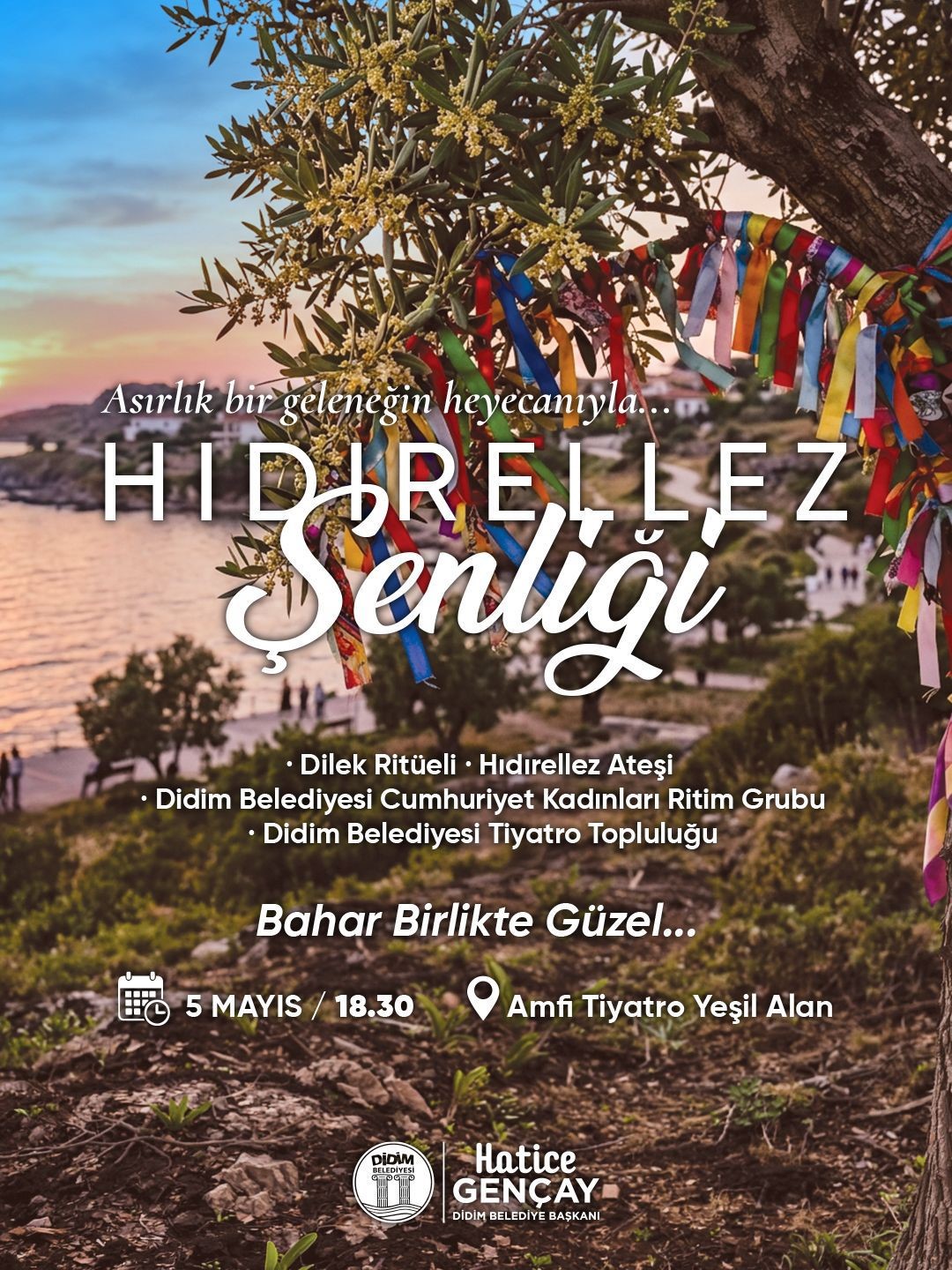 Didim Belediyesi’nden Hıdırellez Şenliği
