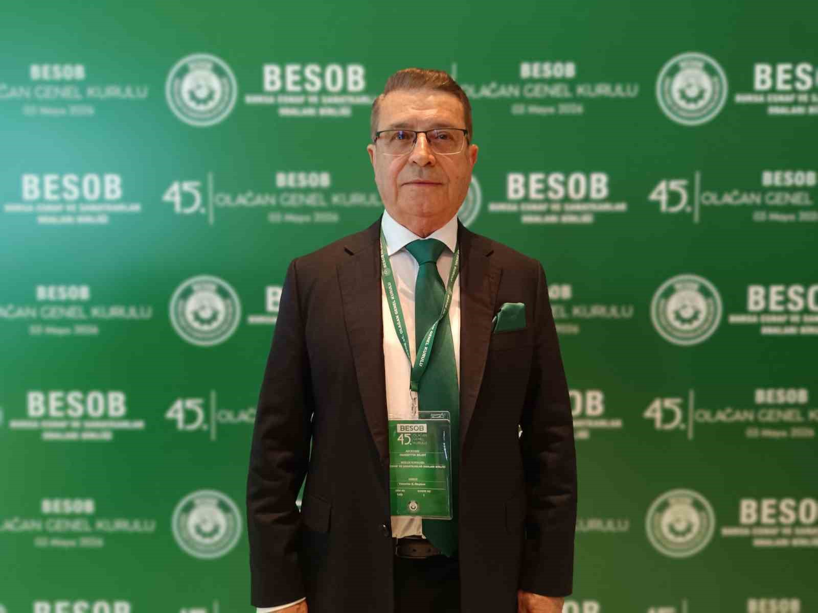 BESOB’da Fahrettin Bilgit Güven tazeledi
