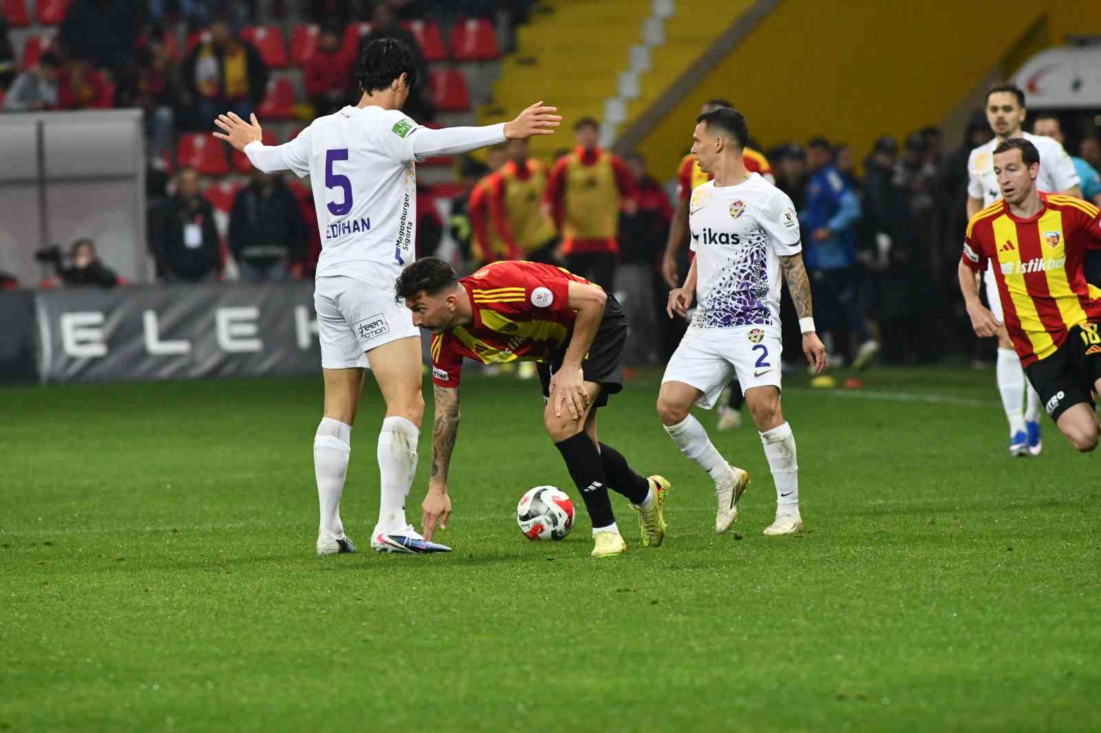 Trendyol Süper Lig: Kayserispor: 1 - Eyüpspor: 1 (Maç sonucu)
