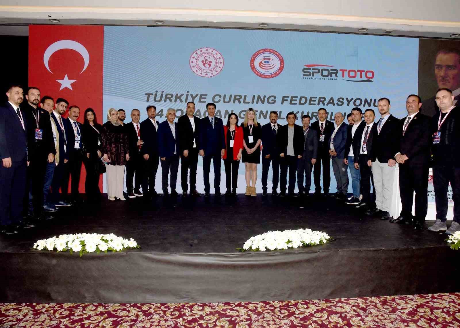 Curling Federasyonu’nda Başkan Şebin güven tazeledi
