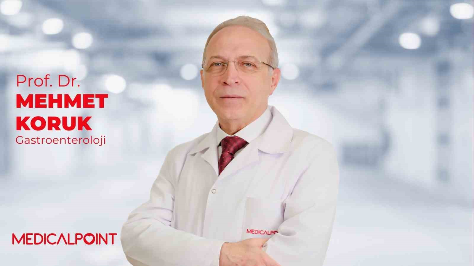 Prof. Dr. Koruk, "Mide ağrısı, şişkinlik ve hazımsızlığı hafife almayın"
