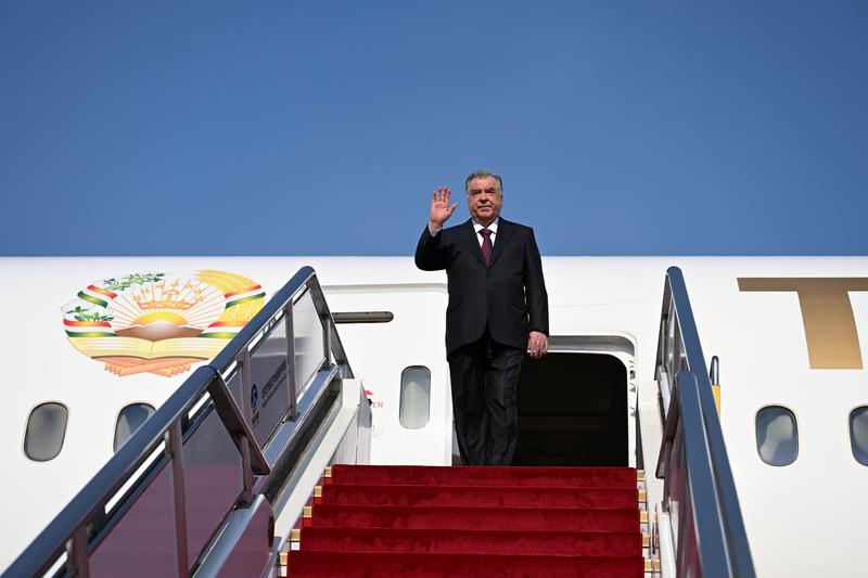 Tacikistan Cumhurbaşkanı İmamali Rahman, Çin’de