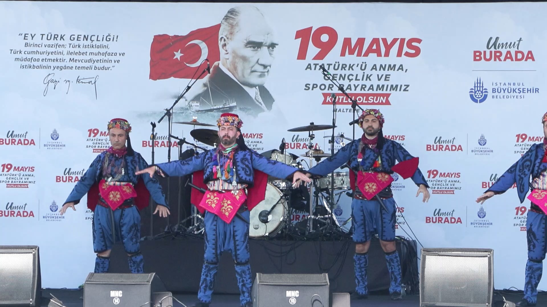 19 Mayıs Atatürk’ü Anma Gençlik ve Spor Bayramı Maltepe'de kutlandı 