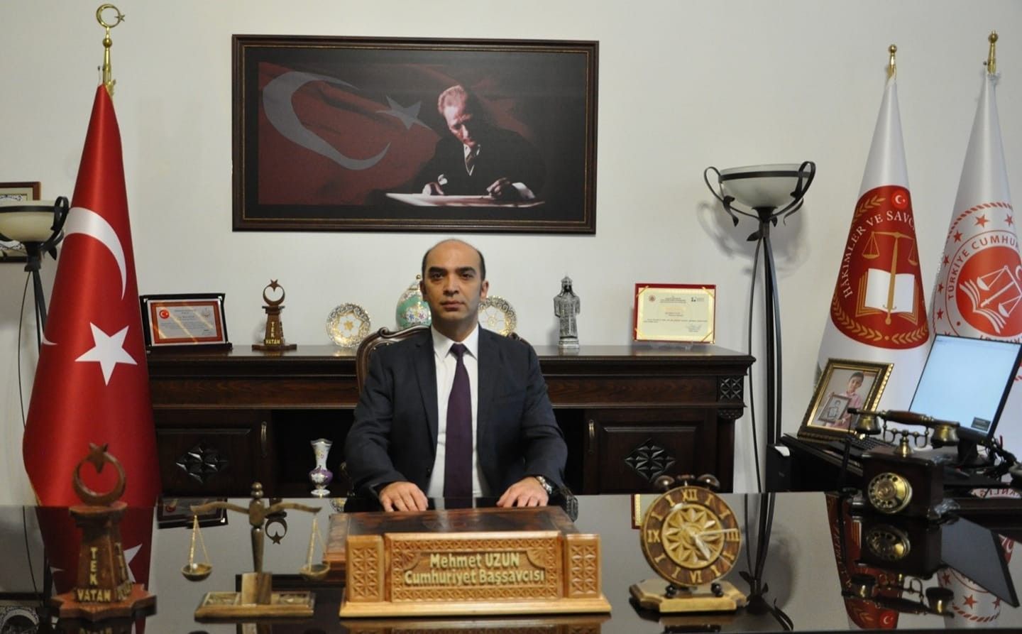 Konya'nın yeni Cumhuriyet Başsavcısı Mehmet UZUN oldu.