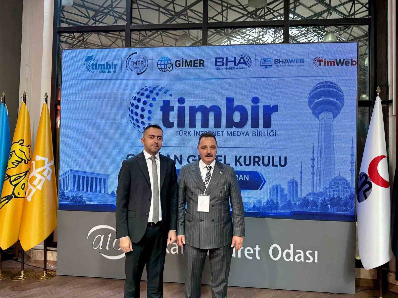 TİMBİR’den Bahçeci’ye görev
