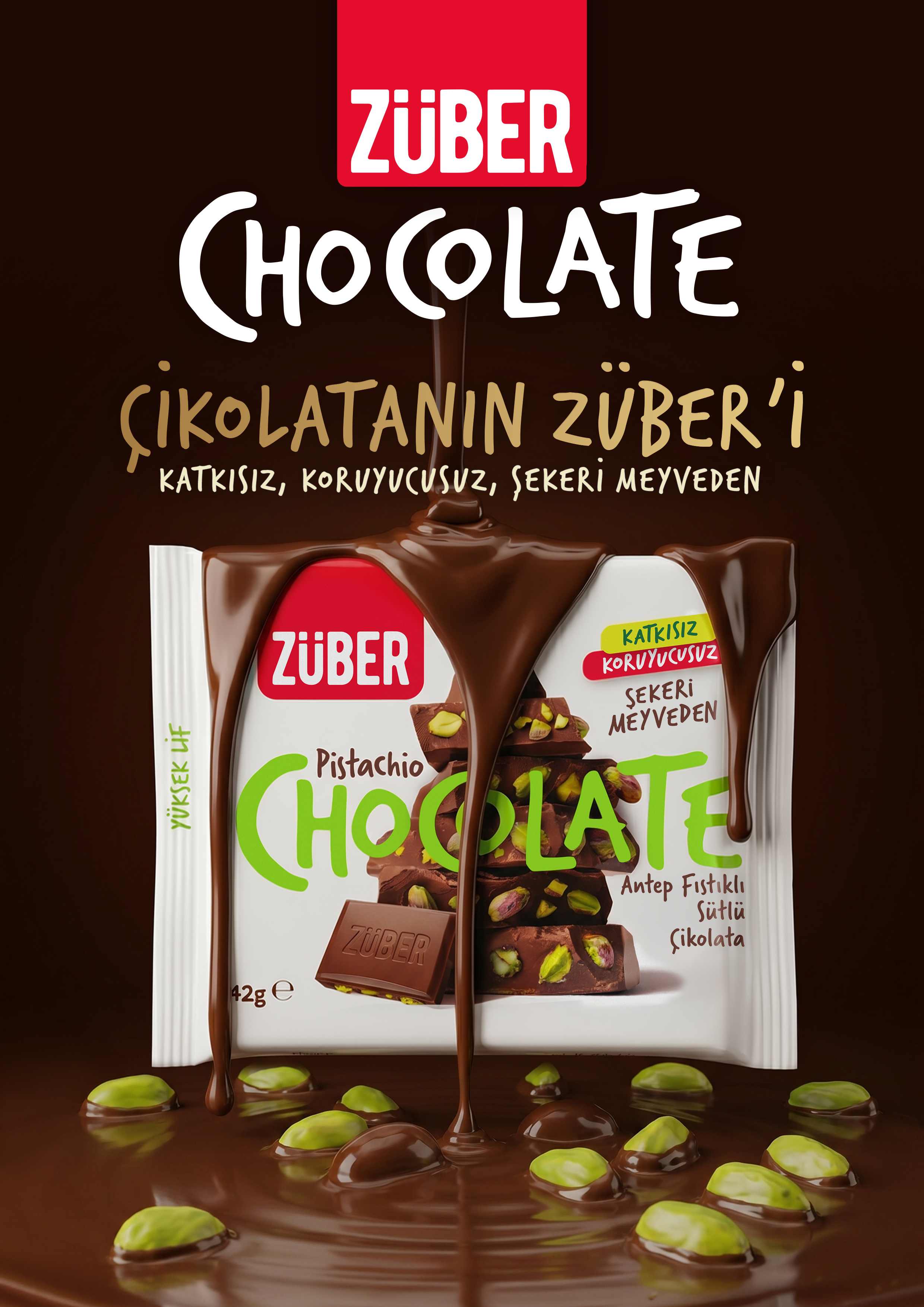 Züber, yeni çikolata ailesini tüketicilerle buluşturdu