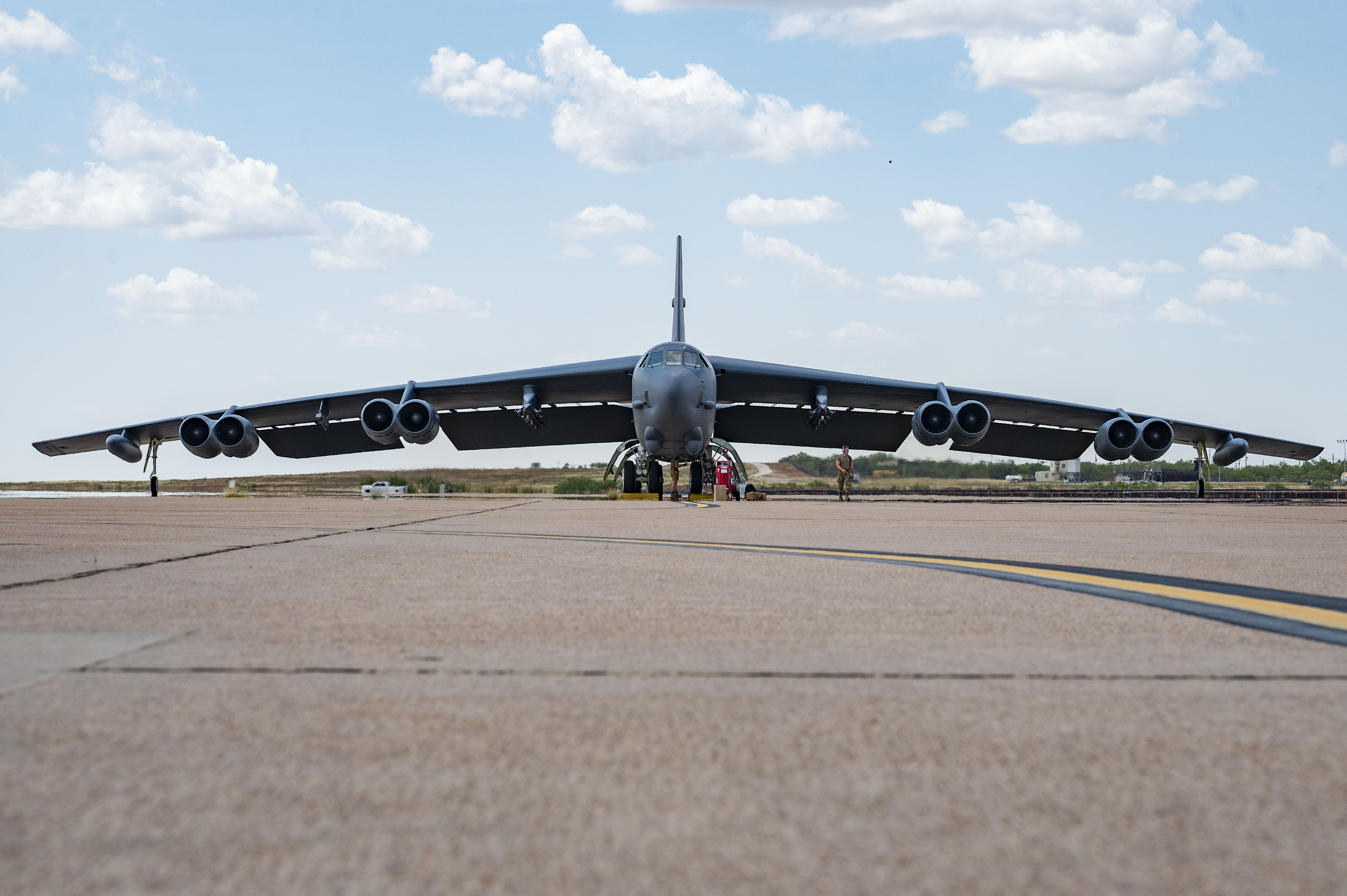 ABD'de ‘B-52 Stratofortress’ uçağı düştü / Ek bilgi