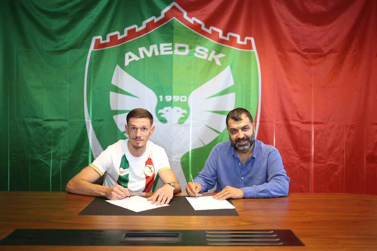 Amedspor, Ermal Krasniqi'yi kadrosuna kattı
