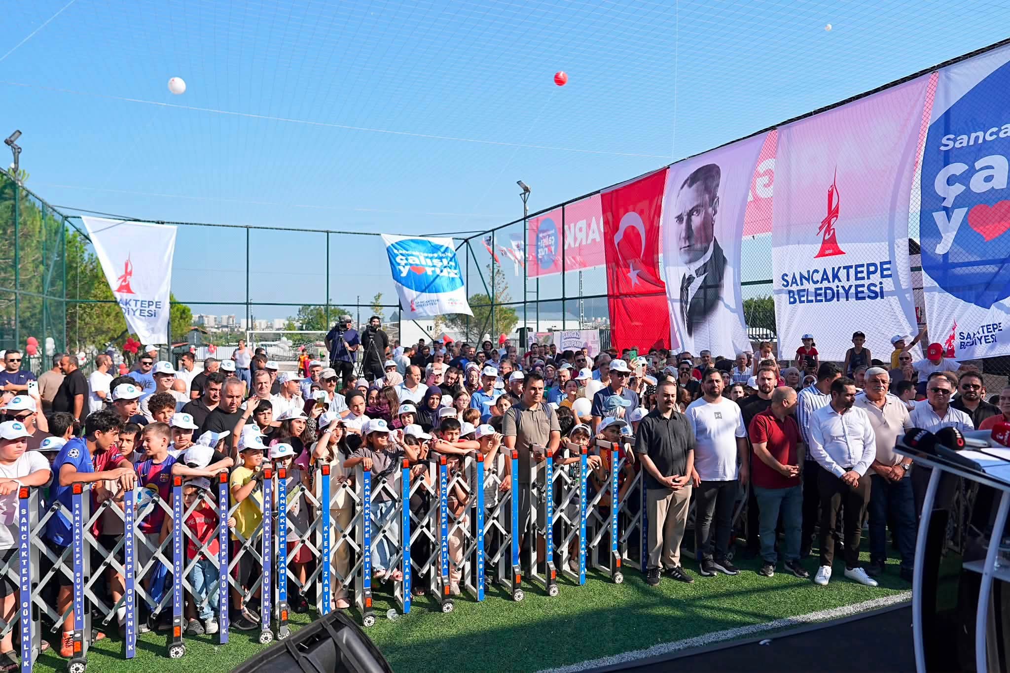 Sancaktepe’de Sarıgazi Korupark hizmete açıldı